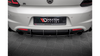 Diffuser Volkswagen Scirocco III R Rear Street Pro Black