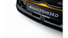 Splitter BMW 1 F70 M-Pack Front Street Pro Black-Red