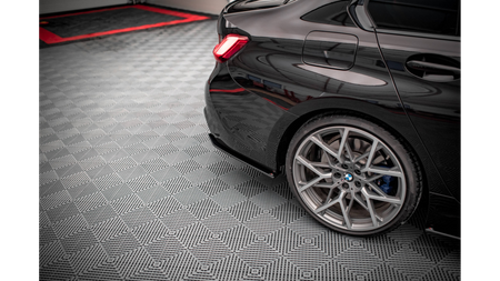 Splitter BMW 3 G20 G21 M-Pack Rear Side Street Pro v.2 Black