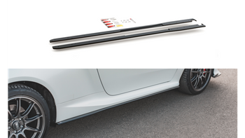 Diffuser Toyota GR Yaris IV Side Skirts Racing Black-Red