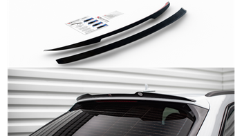 Przedłużenie Spoilera Audi A6 C8 Gloss Black