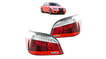 Lampy BMW 5 E60 Tył LED Red