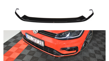 Splitter Volkswagen Golf 7 Facelift R Front v.7 Gloss Black