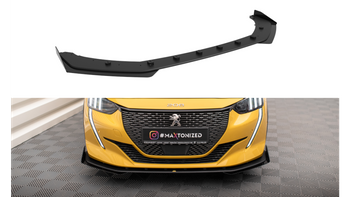 Splitter Peugeot 208 GT II Przód Pro + flaps Black