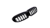 Grill BMW 3 G20 G21 podwójne żeberka Gloss Black