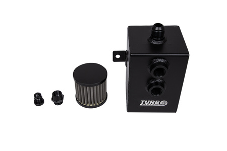Oil catch tank 2L TurboWorks Czarny