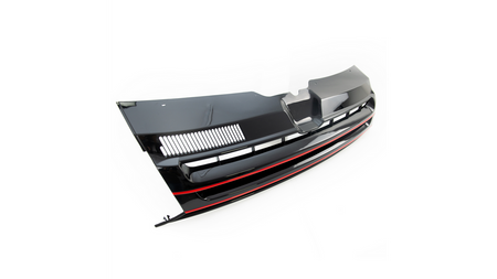 Grill Volkswagen Transporter T5 Red Strip bez znaczka