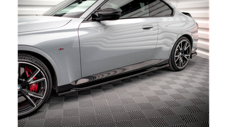 Dokładka BMW 2 G42 M-Pack Progi v.2 Gloss Black