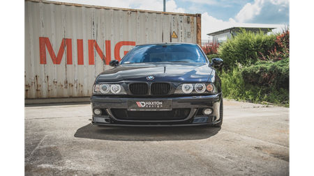 Diffuser BMW 5 E39 M-Pack Front Bumper + Splitter Gloss Black