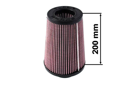 TurboWorks Air Filter H:200mm DIA:60-77mm Purple