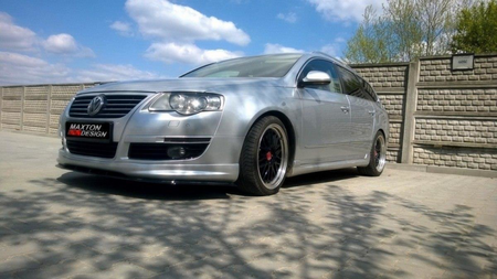 Splitter Volkswagen Passat B6 R-Line Front Gloss Black