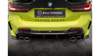 Diffuser BMW 1 F40 M-Pack Rear Valance v.3 Double Exhaust Version Gloss Black