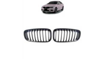 Grill BMW 3 F34 pojedyncze żeberka Matt Black