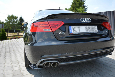 Przedłużenie Spoilera Audi A5 8T Facelift S-Line Gloss Black