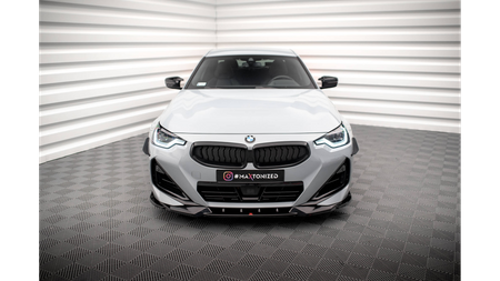 Splitter BMW 2 G42 M-Pack Front v.2 Gloss Black