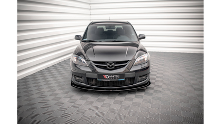 Splitter Mazda 3 I MPS Front Pro v.1 + flaps Black-Red