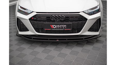 Splitter Audi RS6 RS7 C8 Front v.2 Gloss Black
