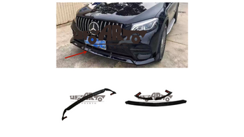 Diffuser Mercedes-Benz GLC X253 GLC C253 Front Bumper Gloss Black