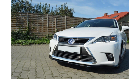 Splitter Lexus CT I Facelift przód v.1 Gloss Black