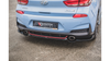 Splitter Hyundai I30 III N Rear Central with Diffuser Gloss Black