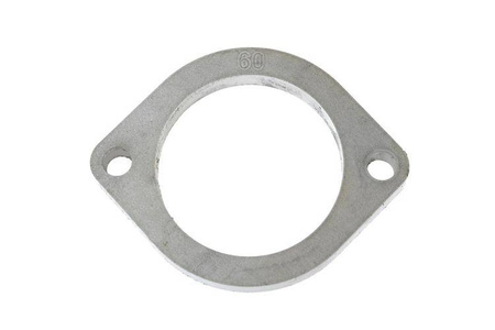 Exhaust flange connector 60mm 2 bolts