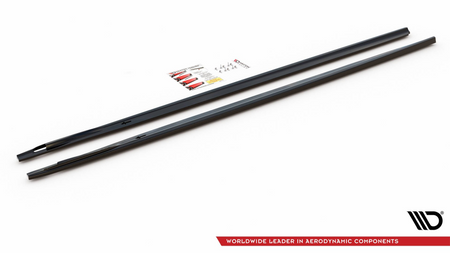 Diffuser BMW 7 G11 M-Pack Side Skirts Gloss Black