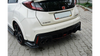 Splitter Honda Civic IX Type-R Rear Side Gloss Black