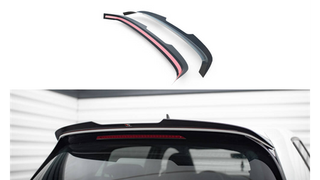 Spoiler Cap Volkswagen Golf 7 R v.2 Gloss Black