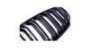 Grill BMW 3 E92 E93 podwójne żeberka Gloss Black