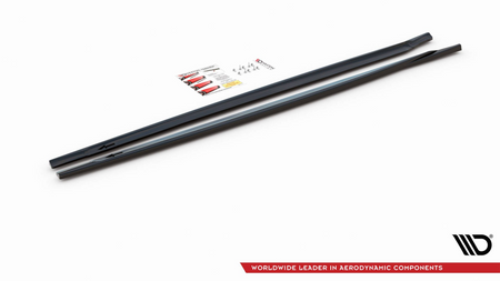 Diffuser Mini Countryman II F60 JCW Side Skirts Gloss Black