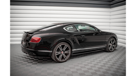 Diffuser Bentley Continental GT II V8 S Side Skirts Gloss Black