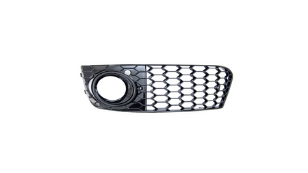 Fog Light Covers Audi A4 B8 Gloss Black