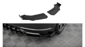 Splitter Audi TT 8S S-Line Rear Side Street Pro Black + Gloss Flaps
