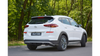 Splitter Hyundai Tucson III Facelift Tył Boczne Gloss Black
