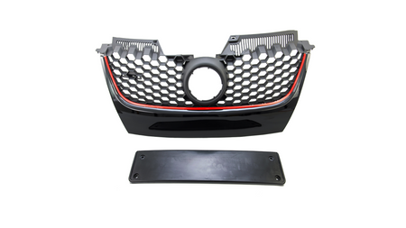 Grill Volkswagen Golf V Red Strip
