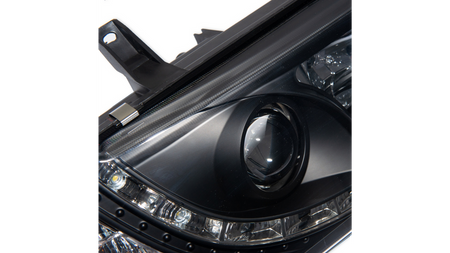 Lights Volkswagen Transporter T4 Front Black