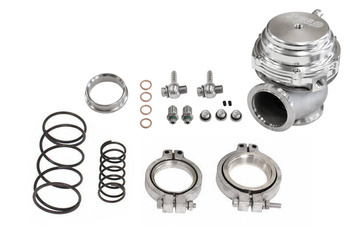 TurboWorks External WasteGate 44mm 1.6 Bar V-Band Silver