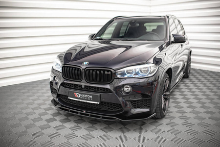 Front Splitter V.2 BMW X5 M F15 / X6 M F86 - Gloss Black