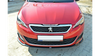 Splitter Peugeot 308 II GTI przód v.1 Gloss Black