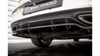 Splitter Mercedes-Benz C C205 Facelift Rear Central with Diffuser Gloss Black