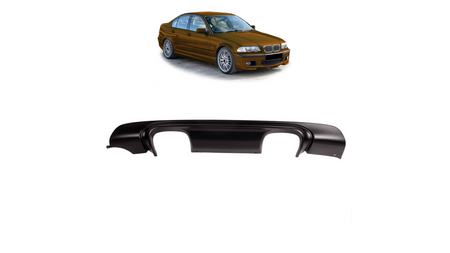 Dyfuzor BMW 3 E46 Tył Matt Black