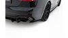 Splitter Audi RS5 F5 Tył Boczne Street Pro Black-Red