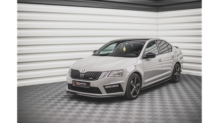 Splitter Skoda Octavia III Facelift RS Front v.1 Gloss Black