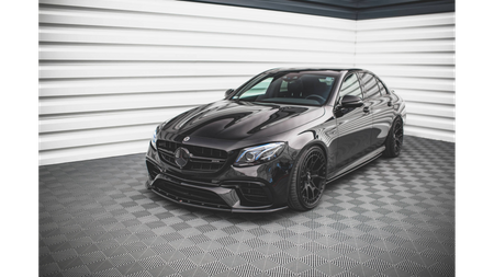 Splitter Mercedes-Benz E63 AMG S213 W213 przód v.3 Gloss Black