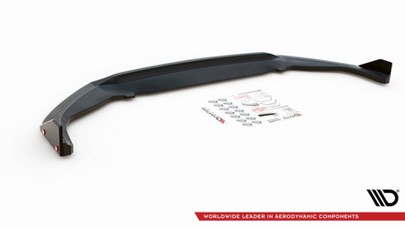 Splitter Toyota GR Yaris IV Front v.3 + flaps Gloss Black