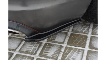 Splitter Jaguar XF (X250) I SPORTBRAKE S-PACK Rear Side Gloss Black