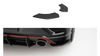 Splitter Hyundai Veloster N Mk2 Rear Side Street Pro Black-Red