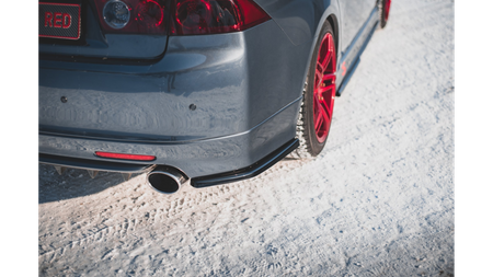 Splitter Honda Accord VII Type-S Rear Side v.2 Gloss Black