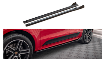 Diffuser Porsche Macan I Facelift Side Skirts Gloss Black