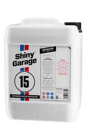 Shiny Garage Interior Quick Detailer 5L